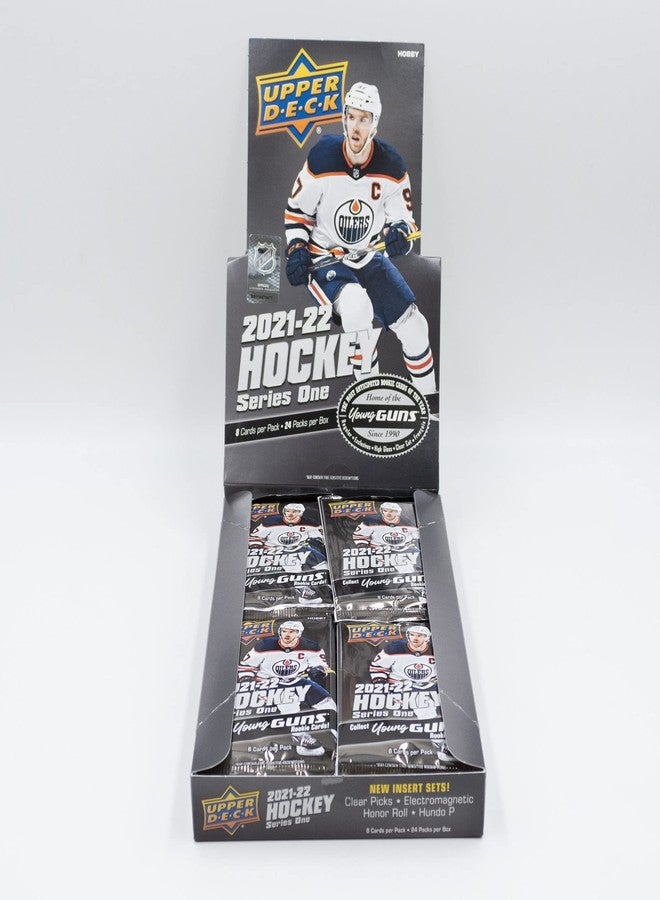 Upper Deck 2021-22 Upper Deck Series 1 Hockey Hobby Box - Image 3