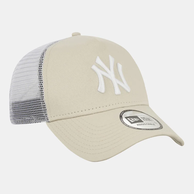 NEW ERA Beige Men's MLB New York Yankees A-Frame Trucker Cap for Men | Best Price UAE