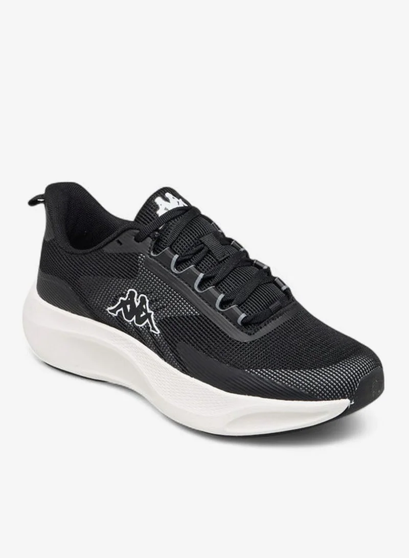 Kappa Women's Textured Lace-Up Sports Shoes with Pull Tab