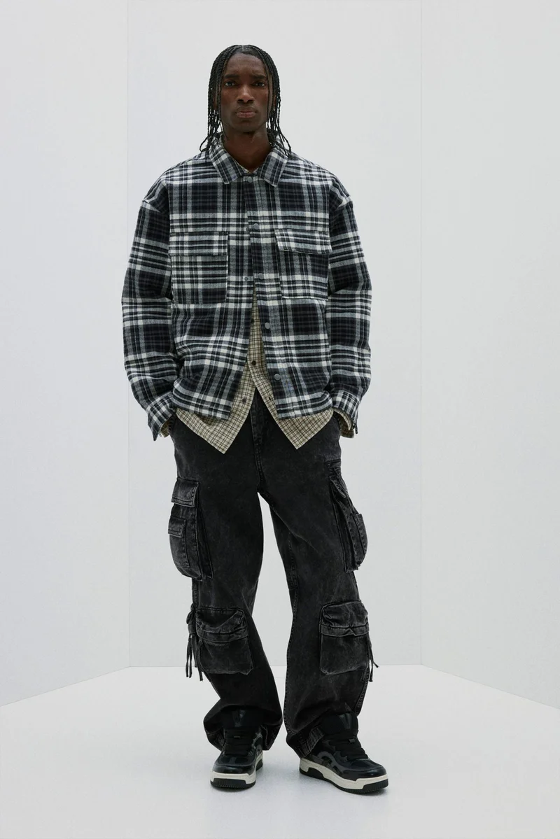 اتش اند ام جينز كارغو بقصة واسعة