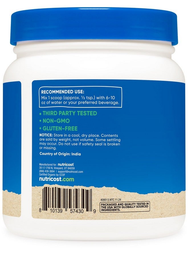 Nutricost Organic Amla Powder 1 Pound (Unflavored) - 1 gram per serving, Vegan, GMO-Free - Image 4