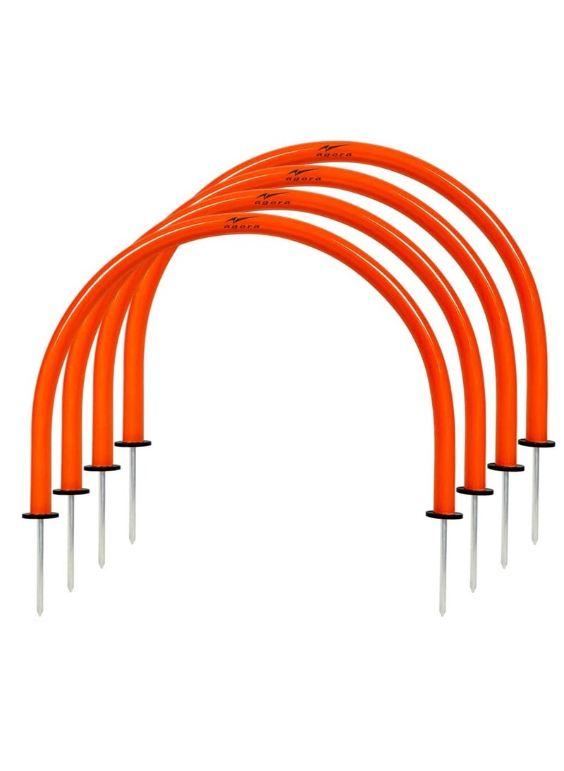 Spall 6 Pcs Goal Posts for Garden Kids Football Goal Football Agility Training Gate - Image 1