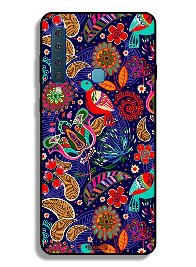 Tolwak Samsung Galaxy A9 (2018) Protective Case Cover Birds And Floral Pattern  - Image 1