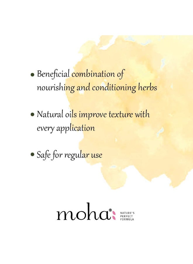 MOHA Herbal Hair Conditioner With Aloe, Jojoba Oil, Almond Oil And Wheat Germ Oil For Soft, Silky Smooth, Tangle-Free Hair - 200Ml (Pack Of 1),1 Count - Image 5