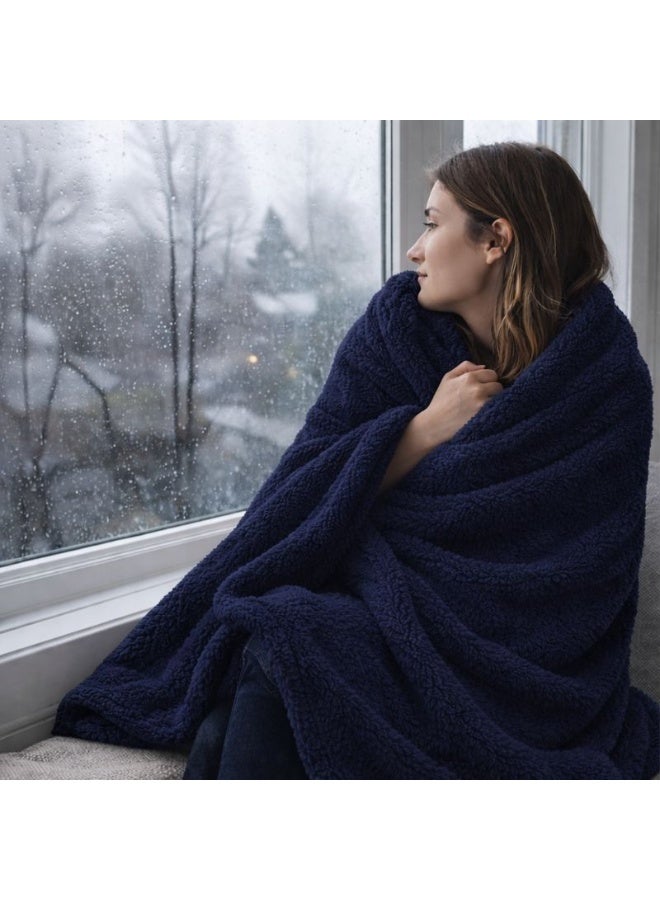 سنوز بطانيه خفيفه دارك بلو - Image 3