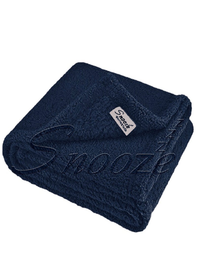 snooze - Light blanket - dark blue - Image 1