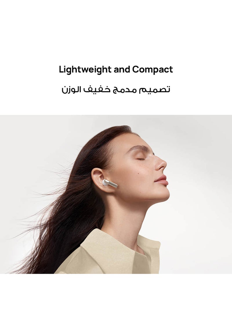 HUAWEI FreeBuds SE 3 Fashion Earbuds, Wireless Bluetooth 5.4 Earphone, 42-Hour Battery Life, Fine-grained Meets Futuristic, 3-Hour Listening on a 10-minute Charge, IP54, iOS & Android Beige - Image 4