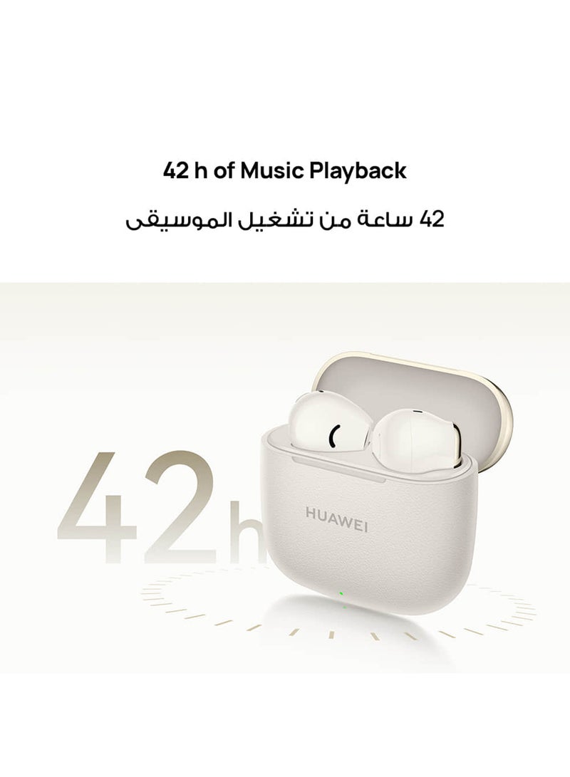 HUAWEI FreeBuds SE 3 Fashion Earbuds, Wireless Bluetooth 5.4 Earphone, 42-Hour Battery Life, Fine-grained Meets Futuristic, 3-Hour Listening on a 10-minute Charge, IP54, iOS & Android Beige - Image 3