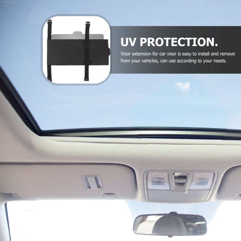 Car Sun Visor Multipurpose Sun Visor Retractable Car Visor Sun Blocking Visor - Image 3