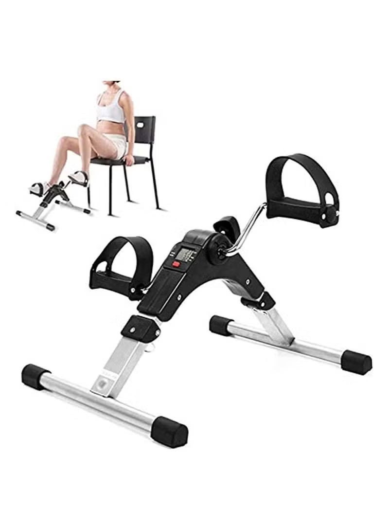 Denx Harbour Delights - Denx Portable Mini Exercise Bike Pedal Exerciser with LCD Display for Legs and Arms Workout - Adjustable Resistance - DX2507 - Image 3