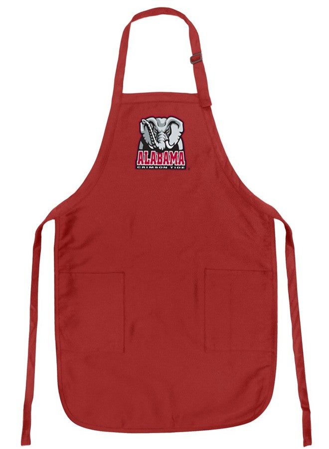 Broad Bay Alabama Aprons DELUXE University of Alabama Apron with Pockets & Adjustable Neck - Image 2