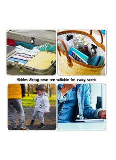 Generic Airtag Holder for Kids Hidden-4 Pack Apple Airtag Holder Kids Case,Kids Airtag Holder,The Hidden Air Tags with pin is sutable for Children, Elderly, Backpack,Luggage.  - Image 3