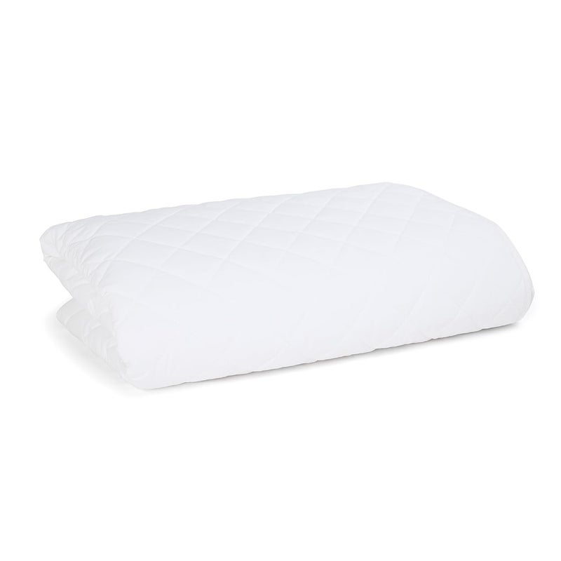 Elarra Home Double Mattress Protector White Diamond Stitching Size 182cms X 198cms 100 Cotton Corner Elastic Waterproof Machine Washable Double Bed Set of 1 - Image 5