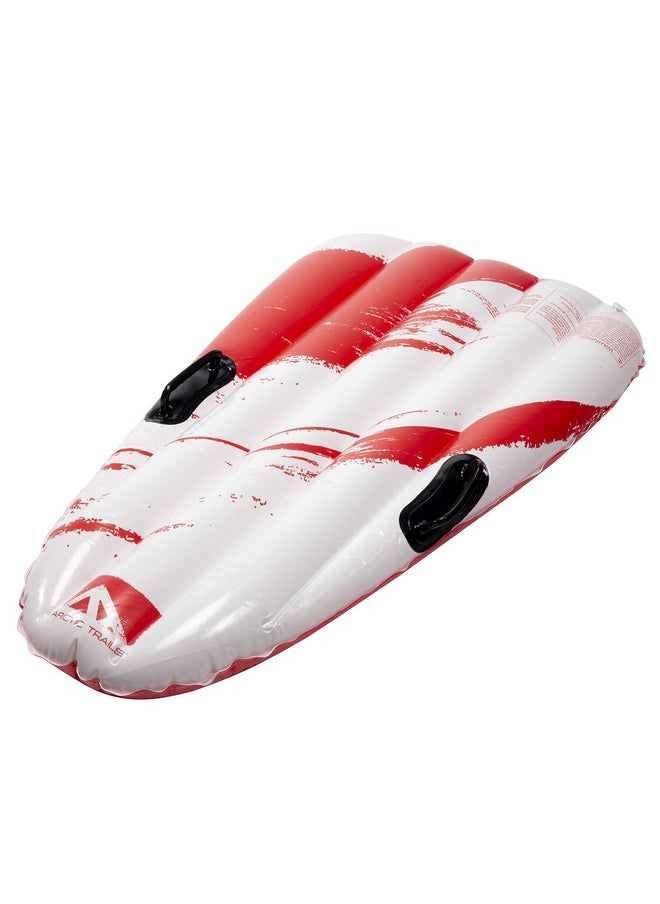 Franklin Sports - أنبوب ثلج للأطفال مزلاج مسارات القطب الشمالي متسابق ثلجي قابل للنفخ لشخص واحد أنبوب داخلي شتوي مقعد واحد مزلاج للأطفال + متسابق ثلجي ثقيل للبالغين لعبة ثلج ممتعة للأطفال 45 بوصة × 28 بوصة - Image 1