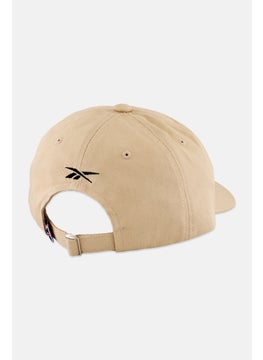 Reebok Men Embroidered Logo Sports Cap, Beige  - Image 2