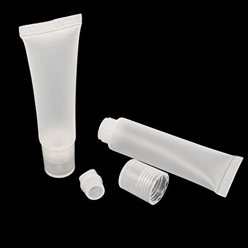 Honbay 10PCS 15ml Refillable Clear Empty Lip Gloss Balm Containers Soft Empty Tubes - Image 2