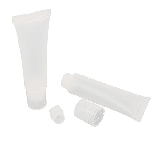 Honbay 10PCS 15ml Refillable Clear Empty Lip Gloss Balm Containers Soft Empty Tubes - Image 1