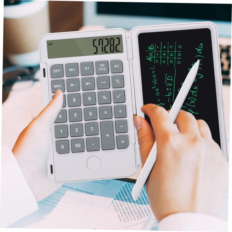 Large Display Portable Handwriting Notepad Calculator For School And Office Use - Image 5