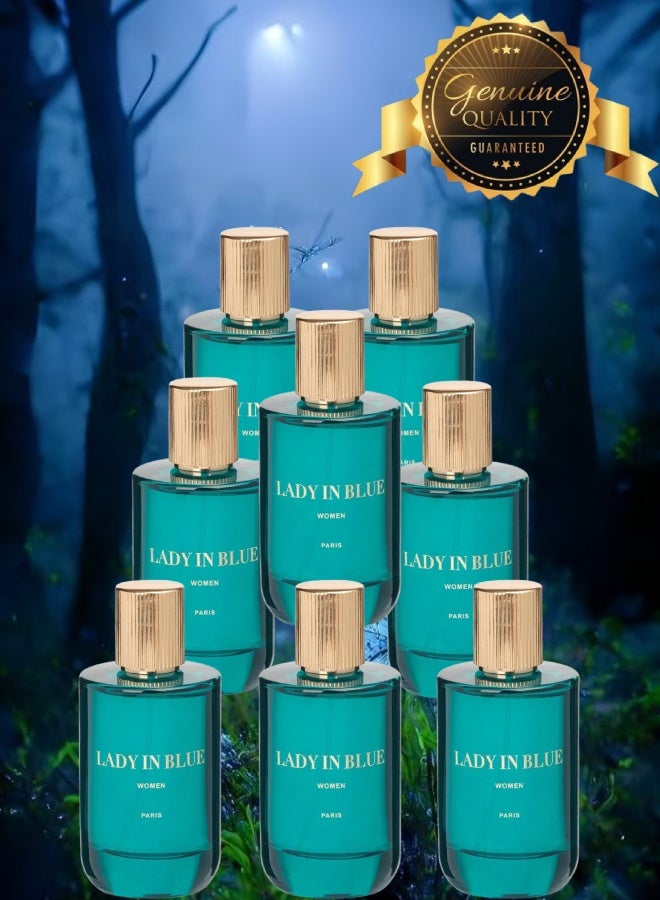 جيبارليس 8 قطع عطر ليدي إن بلو 100مل - Image 1
