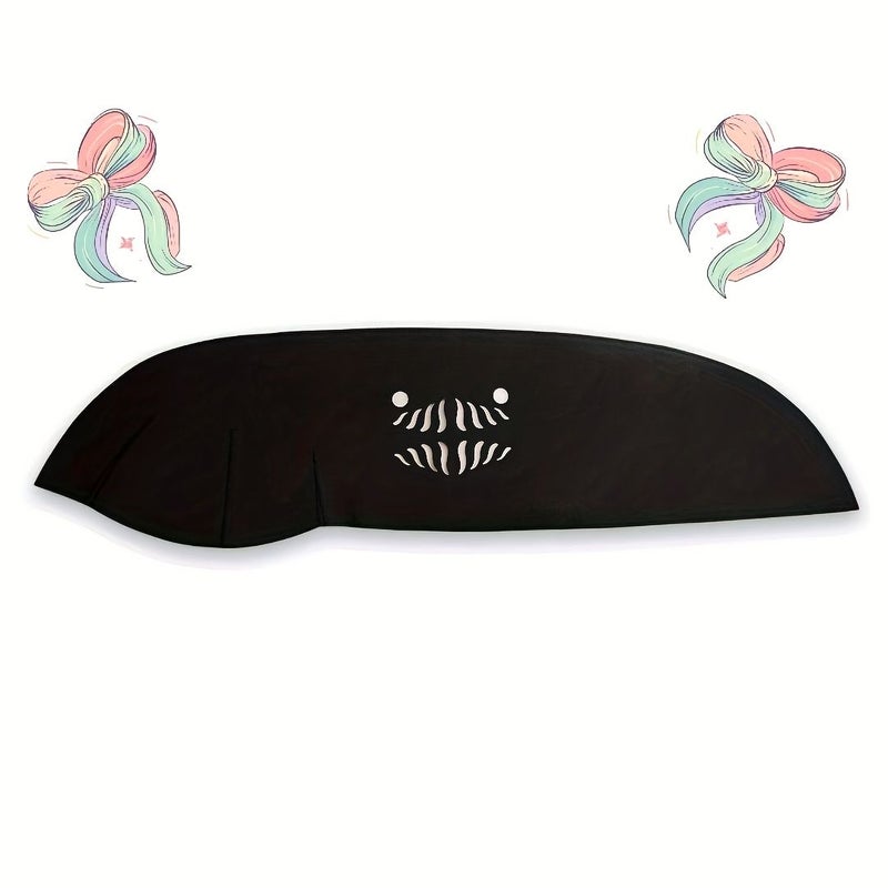 Upgraded Faux Suede Velour Dashboard Cover for KIA Sorento 2015-2020 Black Line Left Hand Drive - Image 2