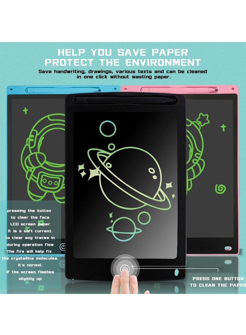 12 Inch LCD Reading Writing, Erasable Drawing Tablet, Suitable for Children to Improve Writing and Drawing Skills - Image 3