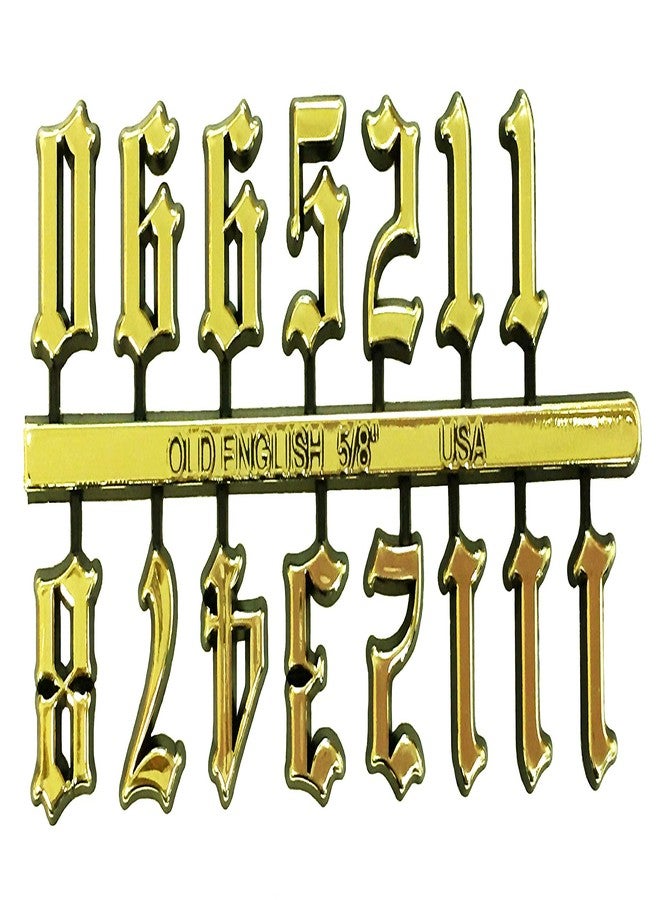 ناشونال آرت كرافت أرقام ساعات من طراز إنجليزي قديم من ناشيونال آرتكرافت® مقاس 5/8 بوصة مع ظهر لاصق حساس للضغط