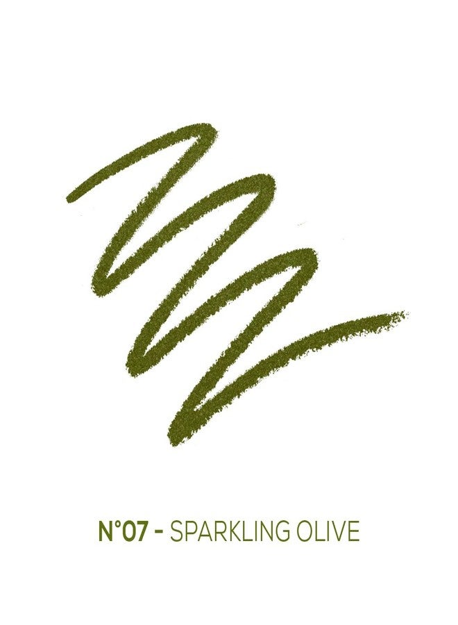 CHAMBOR Pencil Matte Extreme Wear Lasting Kohl - 1.2 Gms - Sparkling Olive - Image 3