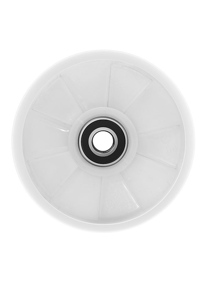 BMB tools Heavy duty Pallet Jack Front Wheel PVC - 180x50mm - White - Image 2