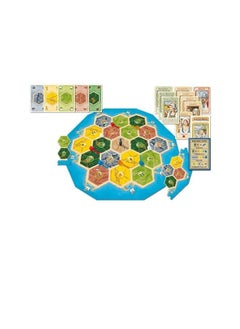 ماركة غير محددة CATAN Family Edition Board Game | Family Board Game | Board Game for Adults and Kids | Adventure Board Game | Ages 10 | For 3 to 4 players | Average Playtime 60-90 minutes |  - Image 2