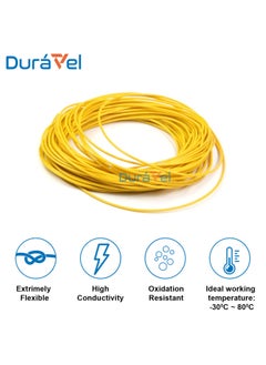 Duravel Duravel Copper Wire Conductor for Electrical Power Transmission (YELLOW 5 METER, 1.5MM)  - Image 4