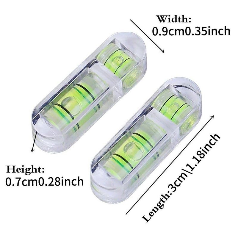 3pcs Mini Bubble Spirit Levels 30x9mm Spirit Level Bubble Measuring Instruments Layout Tools - Image 4