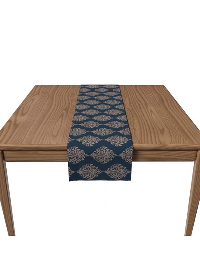 ART MOOD Damask Blue Runner  - Image 1