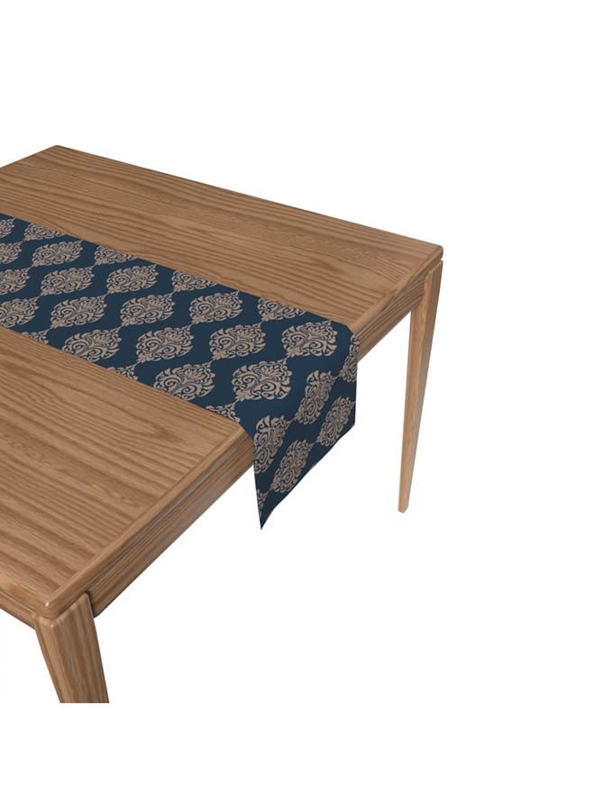 ART MOOD Damask Blue Runner  - Image 2