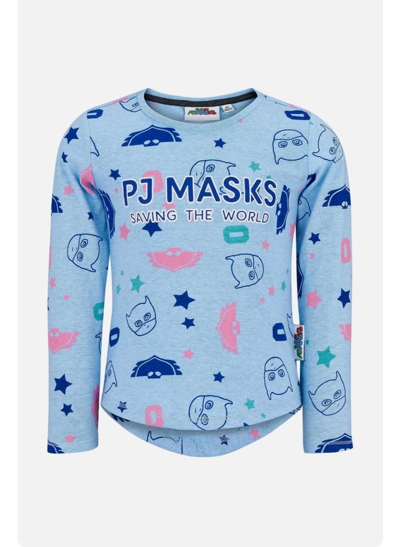 PJMASKS girls long sleeve t-shirt  by Kids TV - Image 1