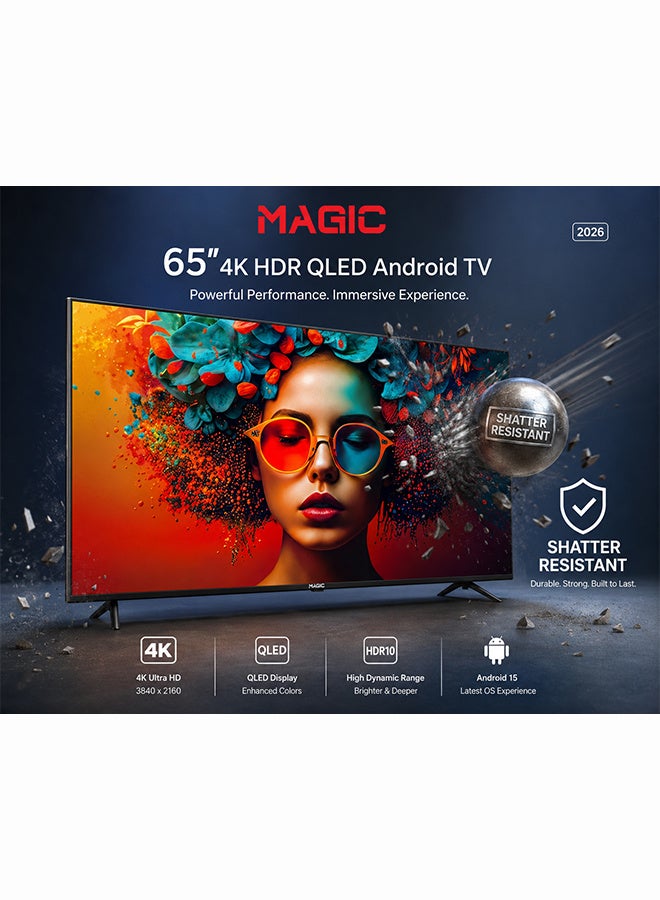 Magic 65" TV - Android 15 - 4K HDR - Breakage resistant - MG65Y24USBT2/15 - Image 4
