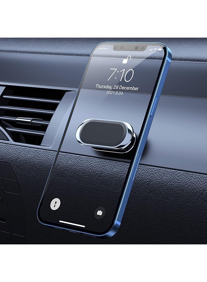 KASTWAVE Magnetic Phone Car Mount, Cellphone Holder Stand 360 Adjustable, Dashboard Car Mount Fits, 360° Adjustable Super Strong Magnet, Compatible With Iphone, Samsung, Nokia, All Smartphones(2 Pcs) - Image 2