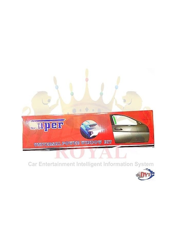 Royal - ROYAL - Universal Power Window Kit, High Technology Superior Quality, 12 Volts Universal Type (4 Doors) - Image 1