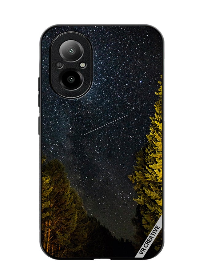 VR CREATIVE Protective Case Cover For Realme C67 4G Blending Lights Design Multicolour - Image 1