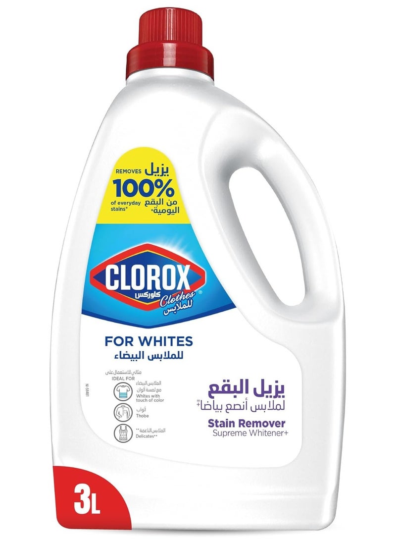 Clorox Clorox Clothes Stain Remover for Whites, 3 Liter 