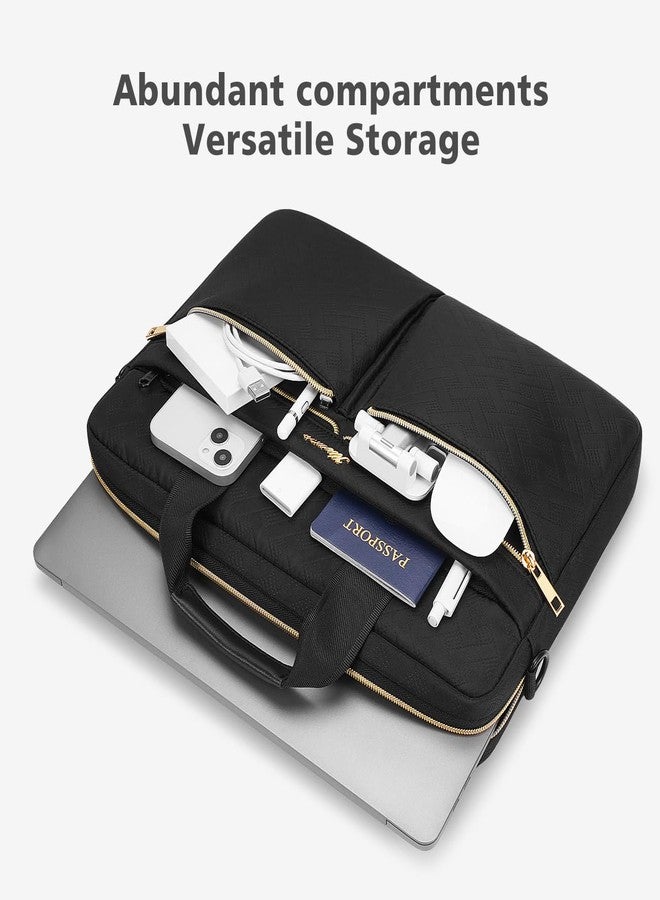 KIZUNA حقيبة كمبيوتر محمول كيزونا مقاس 17 بوصة، مناسبة لأجهزة LG gram 17/17.3 بوصة، MSI 17، Dell G7/17 IdeaPad 3i Gen7/17.3 بوصة، HP ProBook 470/Ideapad 700، لون أسود - Image 5