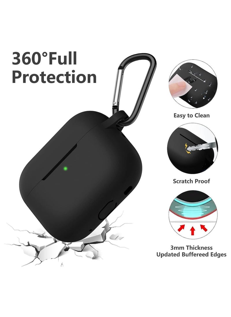 Silicone Protective Case for AirPods Pro 2, 8 in 1 Accessory Kit Airpod Keychain, Cleaning Brush, Strap, Accessory Box