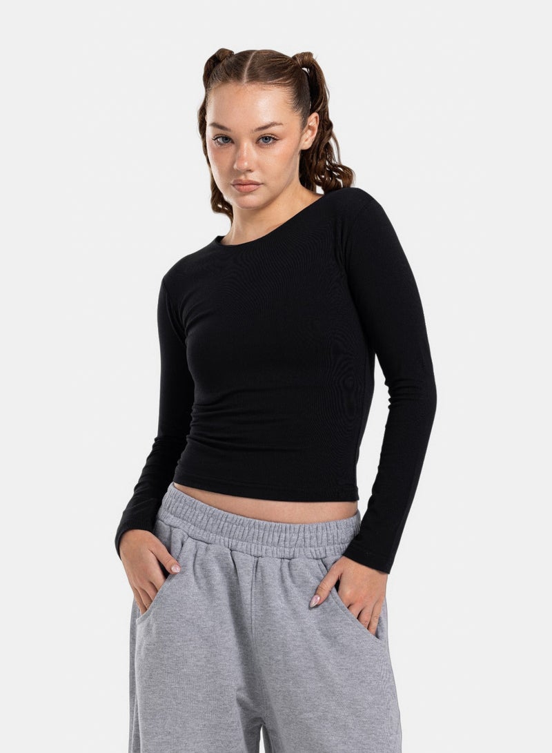 CTRL Initials Long Sleeves Top - Women - Image 1