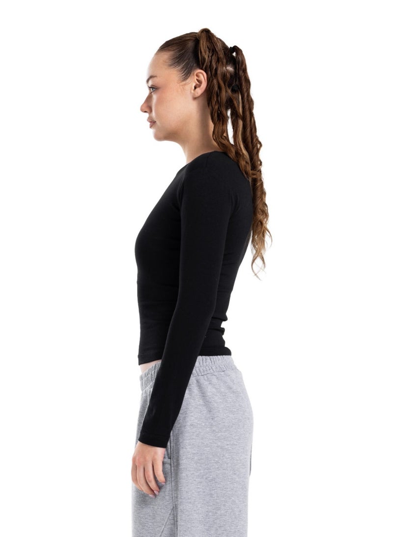 CTRL Initials Long Sleeves Top - Women - Image 5