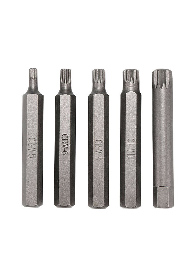 Generic - 40 in 1 Spline& Hex& Torx Star Bit Socket Set 3/8 1/2''Diameter Long Short Reach Allen Key with Storage Box - Image 1