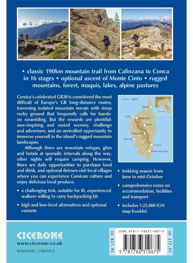 Trekking the GR20 Corsica: The High Level Route: Guidebook and map booklet - Image 2