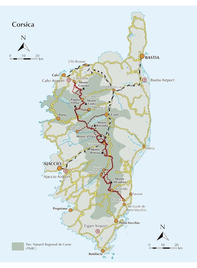 Trekking the GR20 Corsica: The High Level Route: Guidebook and map booklet - Image 3