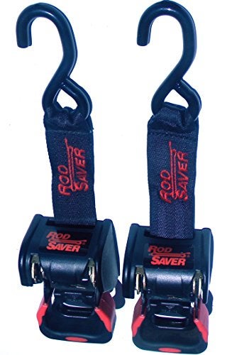Rod Saver ملحقات بحرية لحفظ القضبان 40 بوصة لحفظ القارب حبال قابلة للسحب لتثبيت المؤخرة، زوج - Image 3