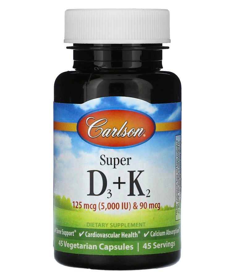 سوبر D3 + K2 45 كبسولة نباتية