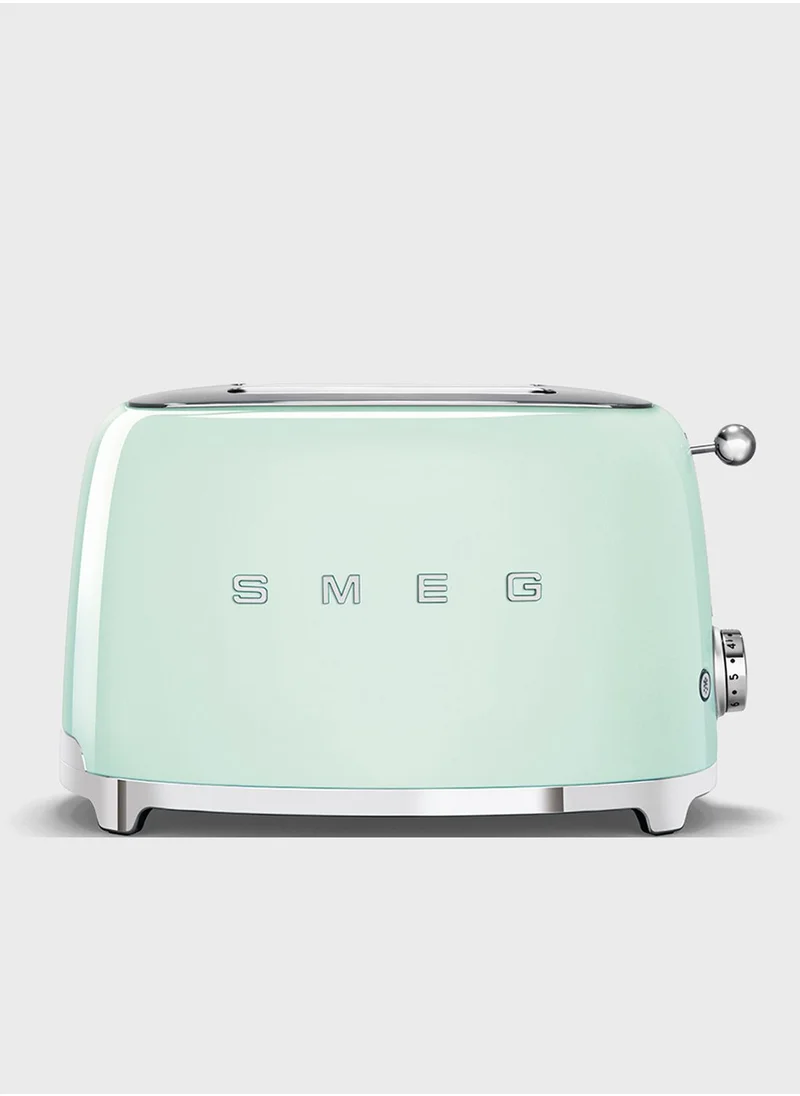smeg Pastel Green 50'S Retro Style 2 Slice Toaster