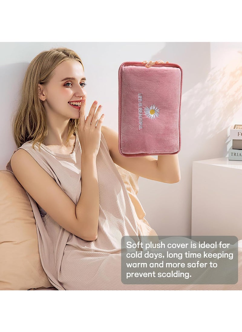 MARK STORE - Electric water bag, Hot Water Bag for Cramps, Neck, Shoulders Pain Relief, heating bag for Hot Therapy and Feet Warmer - Image 1